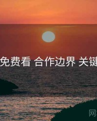 电鸽免费看 合作边界 关键节点