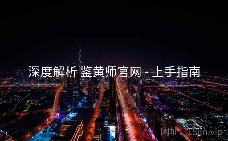 深度解析 鉴黄师官网 - 上手指南