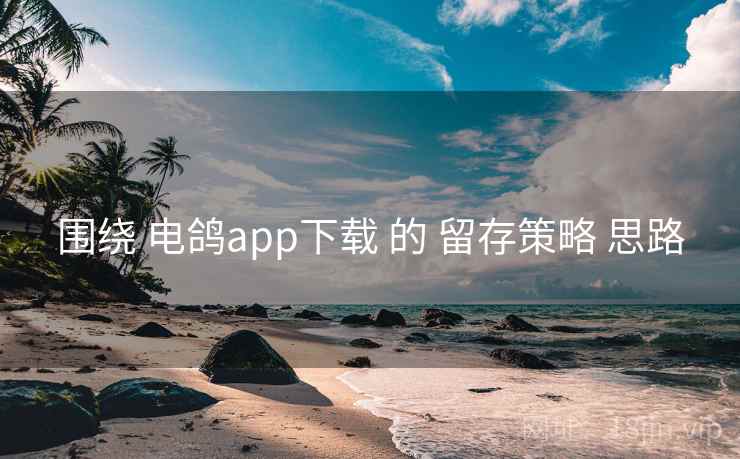 围绕 电鸽app下载 的 留存策略 思路