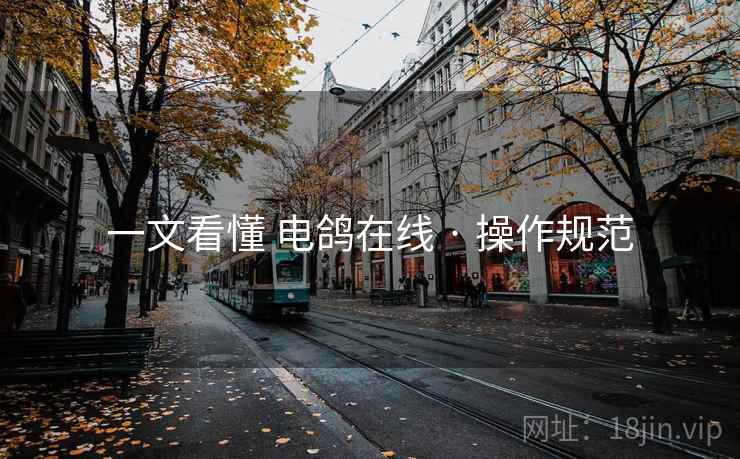 一文看懂 电鸽在线 · 操作规范