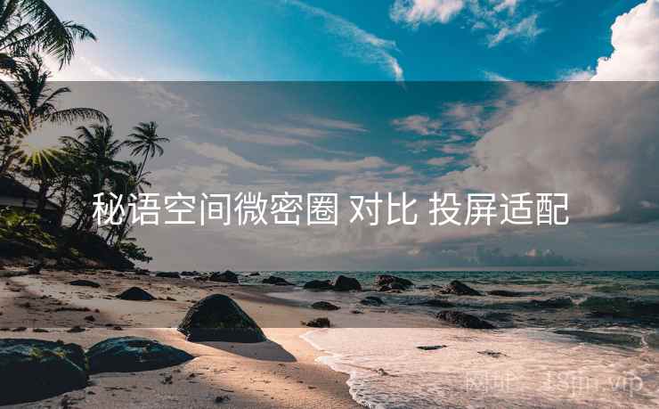 秘语空间微密圈 对比 投屏适配