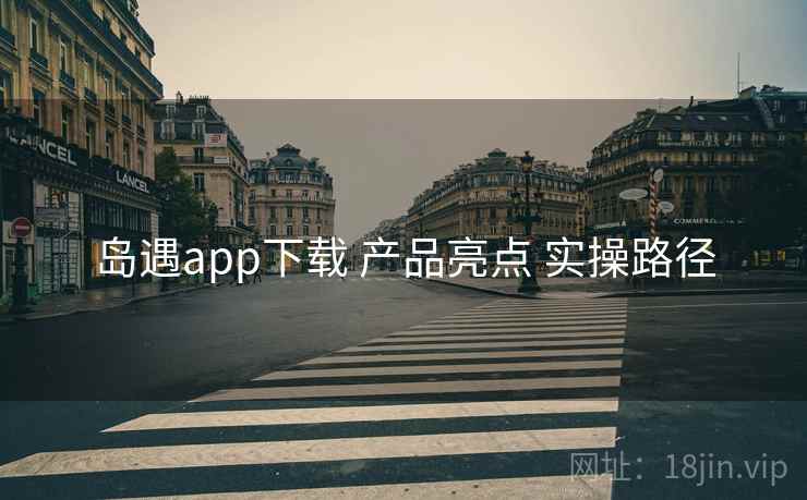 岛遇app下载 产品亮点 实操路径